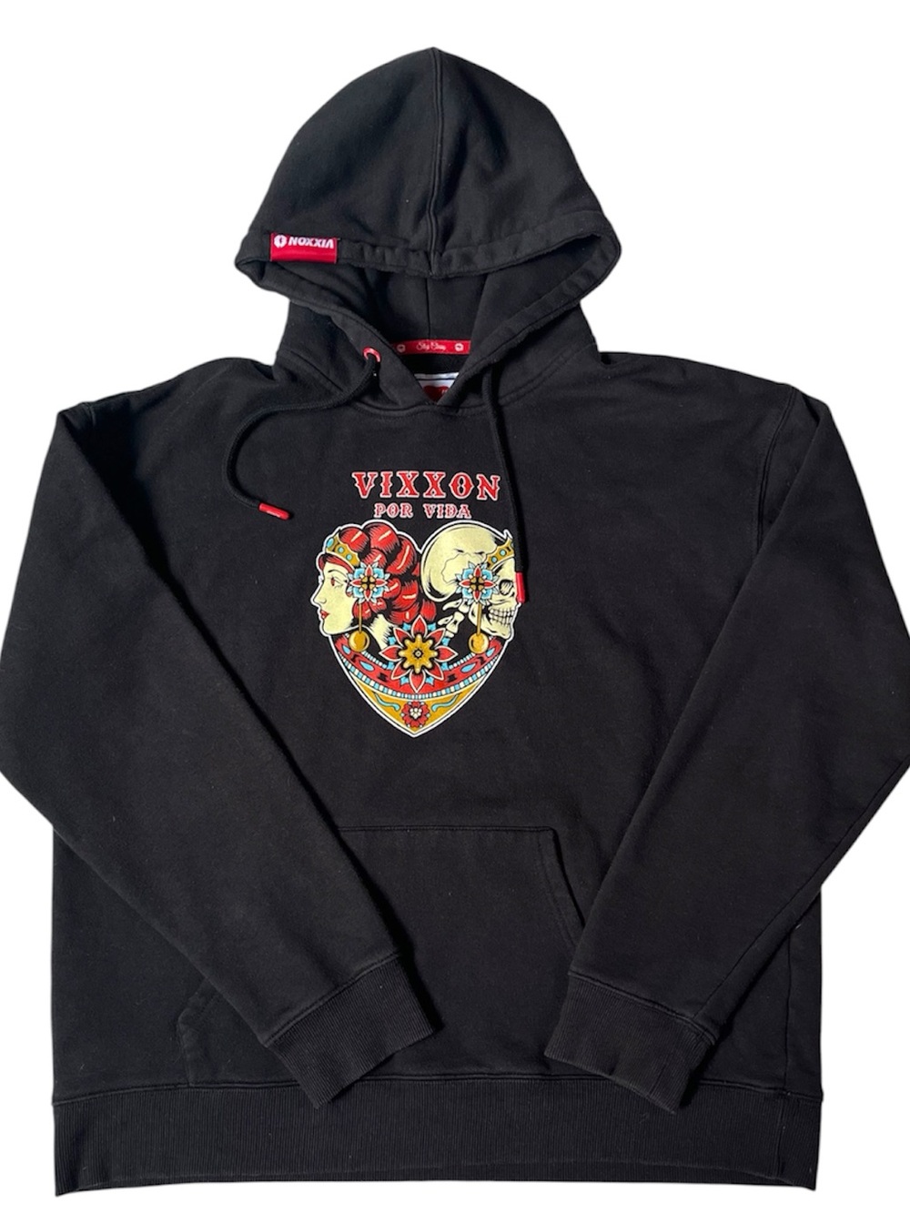 Dixxon VIXXON Por Vida Black Graphic Hoodie XL
